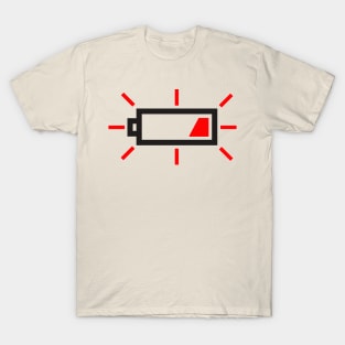 Low Battery T-Shirt